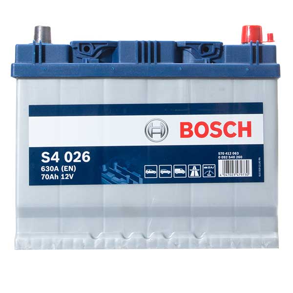 Μπαταρία BOSCH S4026 70AH 630A (EN)
