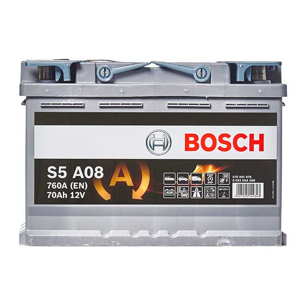 Μπαταρία BOSCH S5A08 START-STOP 70AH 760A (EN)