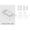 Μπαταρία BOSCH LE 001 START-STOP EFB MARINE & LEIZURE DUAL PURPOSE  240AH 1200A (EN) 2880Wh