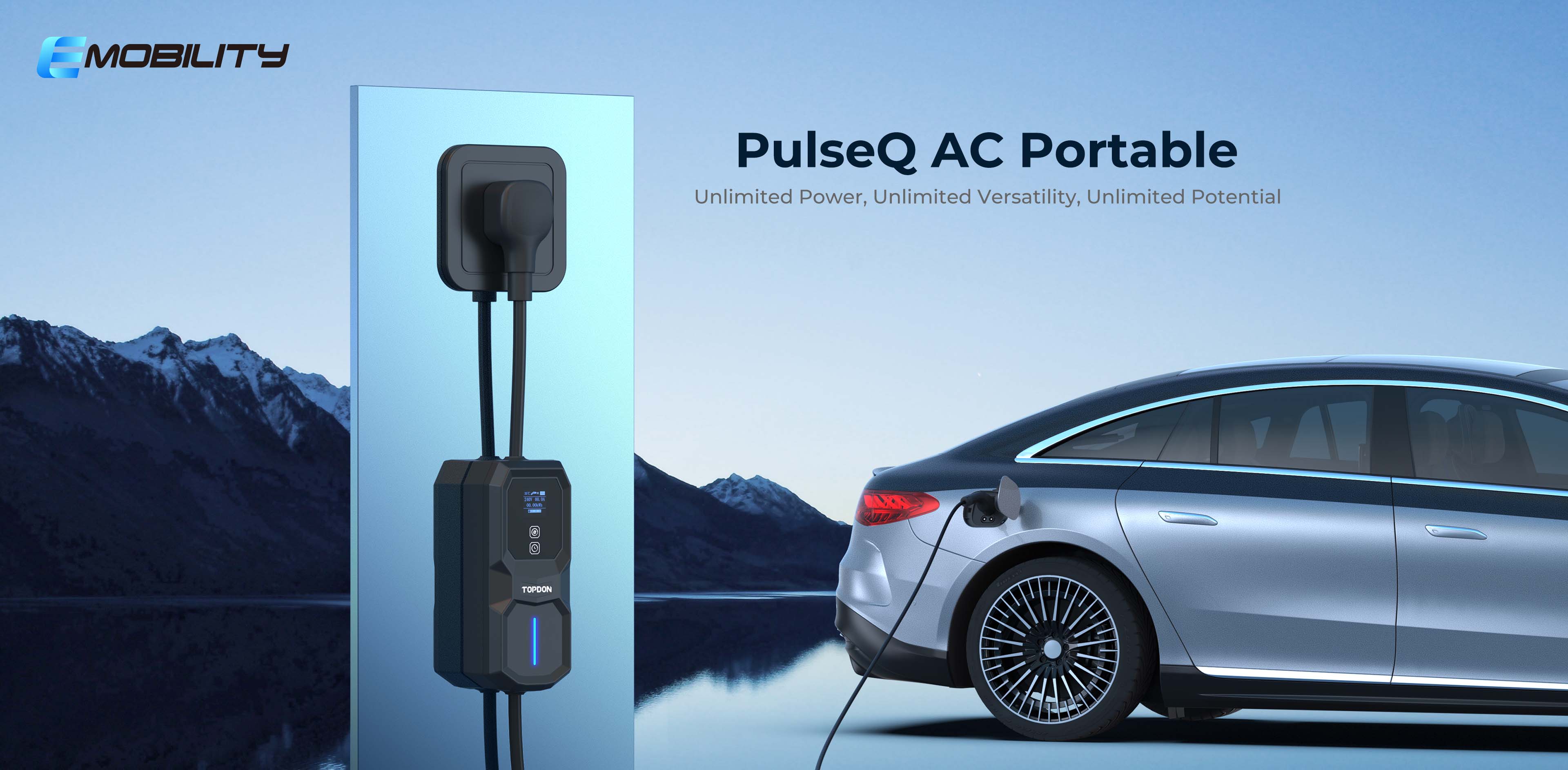 EV Φορτιστής TOPDON PULSEQ AC PORTABLE