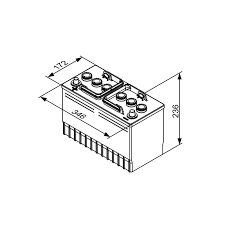 Μπαταρία BOSCH T3036 110AH 680A (EN)