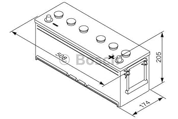 Μπαταρία BOSCH T3046 143AH 900A (EN)