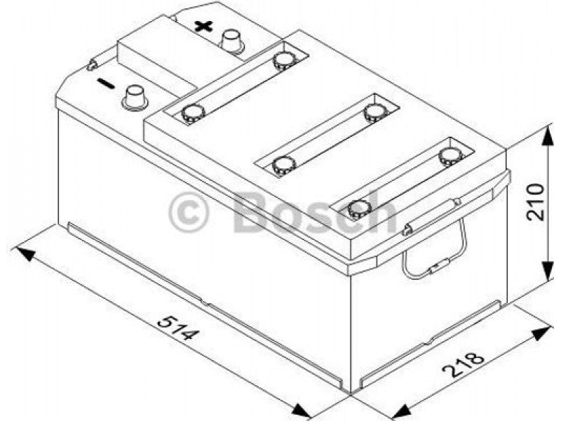 Μπαταρία BOSCH T3047 143AH 950A (EN)