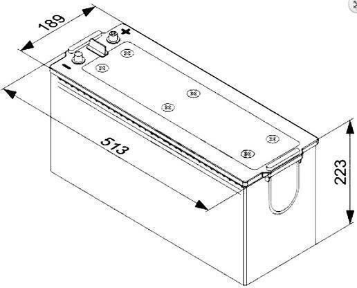 Μπαταρία BOSCH T3075 120AH 680A (EN)