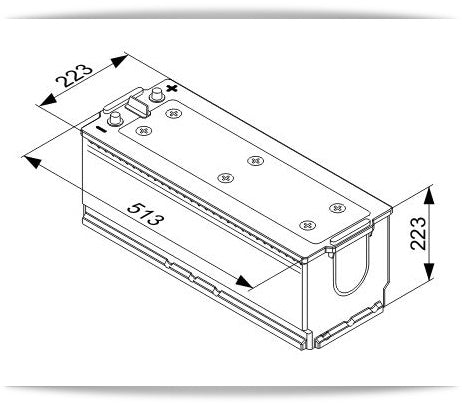 Μπαταρία BOSCH T4078 170AH 1000A (EN)
