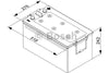 Μπαταρία BOSCH T5080 225AH 1150A (EN)
